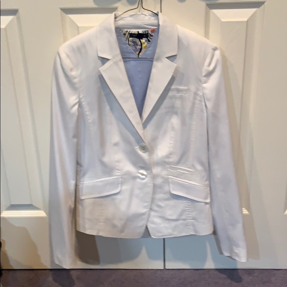 NWOT Tommy Hilfiger white blazer size xs P